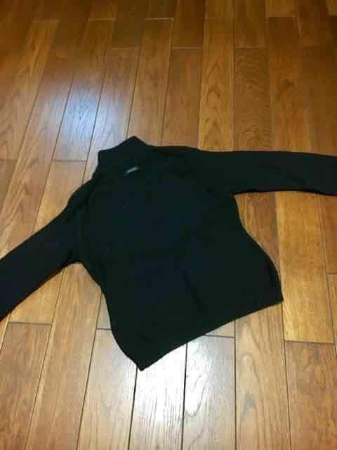 【即決】エンリココベリ◆ロゴ入◆上質Blackニット◆40 < 女性ファッション  【即決】エンリココベリ◆ロゴ入◆上質Blackニット◆40 < 女性ファッションの