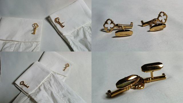 正規 限定 ドルチェ&ガッバーナ バロック アンティーク キーモチーフ カフス ゴールドボタン カフリンクス ラグジュアリーアート < ブランド 正規 限定 ドルチェ&ガッバーナ バロック アンティーク キーモチーフ カフス ゴールドボタン カフリンクス ラグジュアリーアート < ブランドの