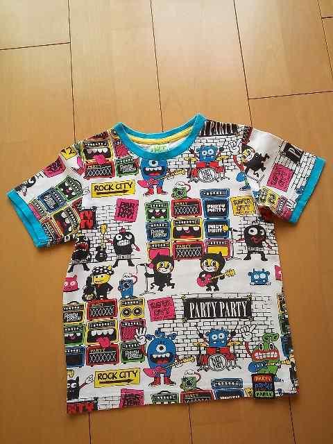 中古総柄Tシャツ白partyparty < ブランド 中古総柄Tシャツ白partyparty < ブランドの