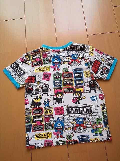 中古総柄Tシャツ白partyparty < ブランド 中古総柄Tシャツ白partyparty < ブランドの