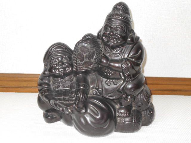 七福神 恵比寿天 大黒天 約2.3キロ サイズ 29×30×20cm < インテリア/ライフ  七福神 恵比寿天 大黒天 約2.3キロ サイズ 29×30×20cm  < インテリア/ライフの