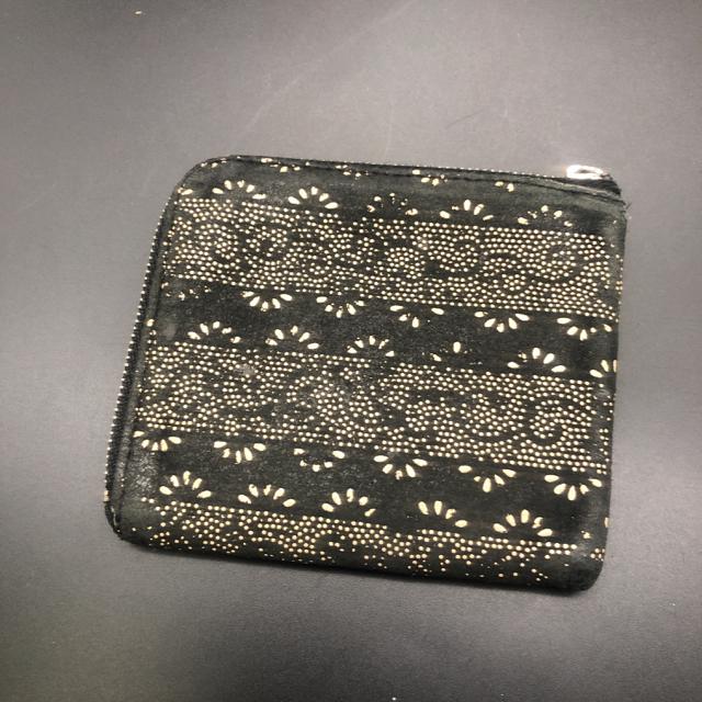 印傳屋 印伝 INDEN-YA コインケース 小銭入れ ブラック < 女性ファッション 印傳屋 印伝 INDEN-YA コインケース 小銭入れ ブラック < 女性ファッションの