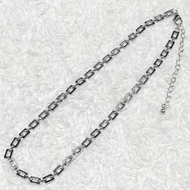 【新品】シンプル☆シルバースクエアチェーンネックレス < 女性アクセサリー/時計  【新品】シンプル☆シルバースクエアチェーンネックレス < 女性アクセサリー/時計の