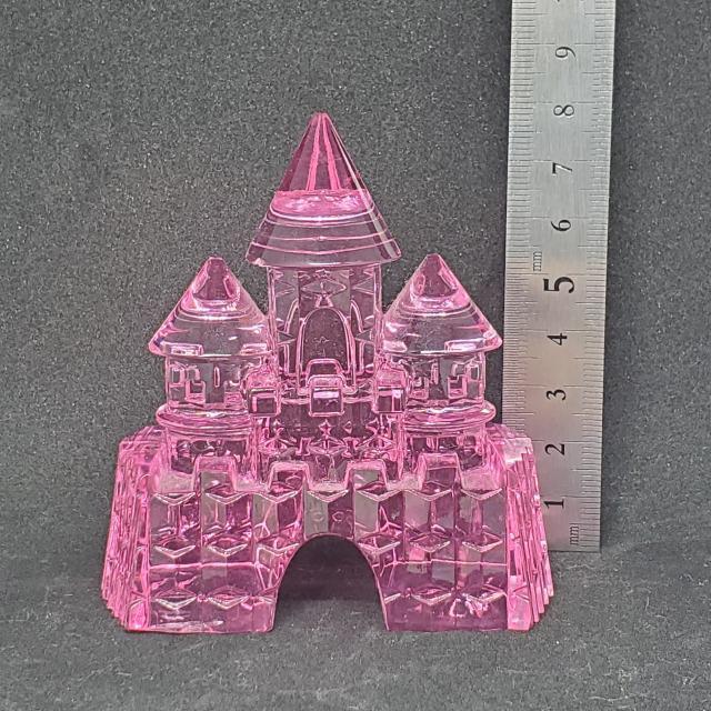 新品*アクリルアイス*お城*クリスタル*フィギュア*ピンク*キャッスル < インテリア/ライフ 新品*アクリルアイス*お城*クリスタル*フィギュア*ピンク*キャッスル < インテリア/ライフの