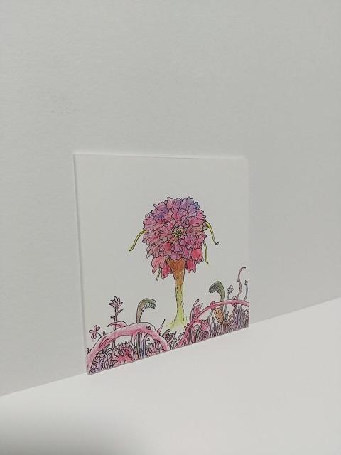 オリジナルイラスト 手描きイラスト 花 ハンドメイド インテリア 絵 色鉛筆 原画 インテリア アナログ illustration < アニメ/コミック/キャラクター  オリジナルイラスト 手描きイラスト 花 ハンドメイド インテリア 絵 色鉛筆 原画 インテリア アナログ illustration < アニメ/コミック/キャラクターの
