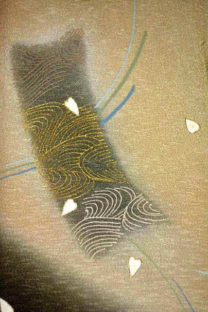 【最高級】新品同様 手描き友禅作家【中村穂湖】金彩 短冊舞花文 1つ紋 健勝苑扱い 色留袖 身丈159cm 裄66cmT3470 < 女性ファッション  【最高級】新品同様 手描き友禅作家【中村穂湖】金彩 短冊舞花文 1つ紋 健勝苑扱い 色留袖 身丈159cm 裄66cmT3470 < 女性ファッションの