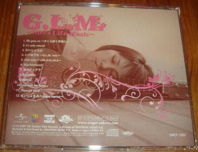 Sakura G.L.M.〜Girl's Life Music〜 人気盤 CD < タレントグッズ  Sakura G.L.M.〜Girl's Life Music〜 人気盤 CD < タレントグッズの