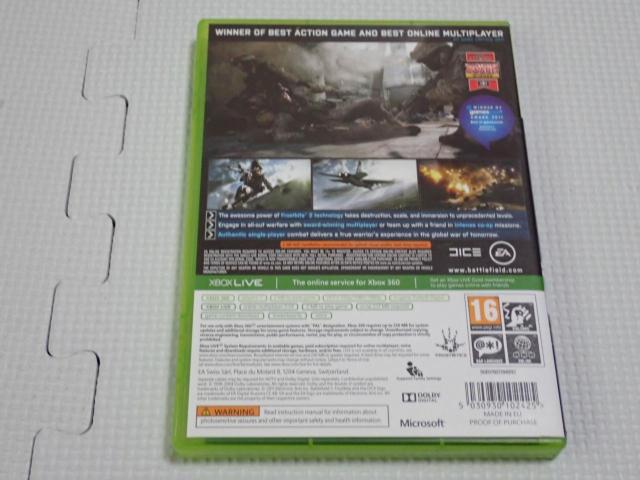 xbox360BATTLE FIELD 3 CO EUŁtE\tgt  Q[{/\tg 