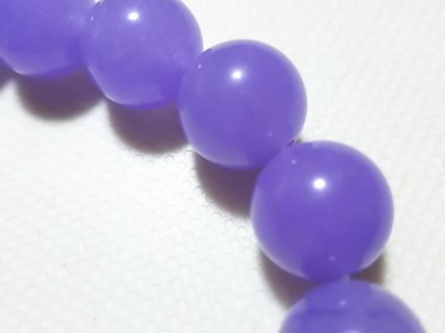 天然石★パープルジェイド 10mm ブレス < 女性アクセサリー/時計  天然石★パープルジェイド 10mm ブレス < 女性アクセサリー/時計の