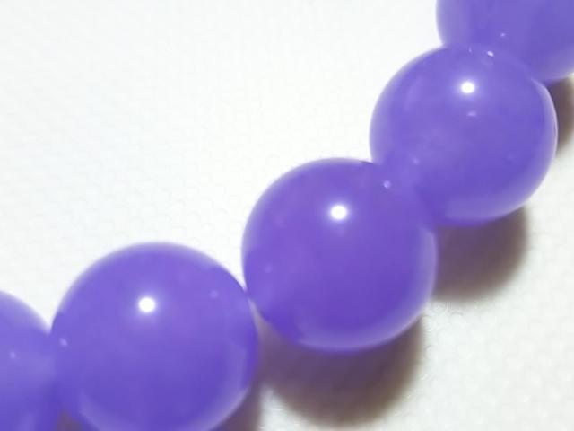 天然石★パープルジェイド 10mm ブレス < 女性アクセサリー/時計  天然石★パープルジェイド 10mm ブレス < 女性アクセサリー/時計の