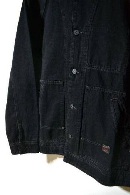 新品 GAP ギャップ デニム チョアジャケット 長袖 ブラック L メンズ 今季 秋冬 カバーオール ワークジャケット 未使用 < ブランド 新品 GAP ギャップ デニム チョアジャケット 長袖 ブラック L メンズ 今季 秋冬 カバーオール ワークジャケット 未使用 < ブランドの