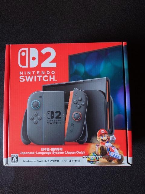 新品未開封 Nintendo Switch 2(国内専用) マリオカート ワールド セット 本体 < ゲーム本体/ソフト 新品未開封 Nintendo Switch 2(国内専用) マリオカート ワールド セット 本体 < ゲーム本体/ソフトの