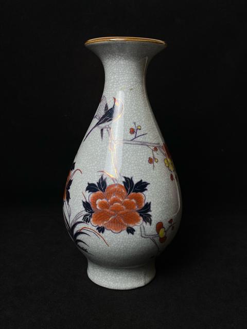 【中国古玩】粉彩 花鳥文 貫入 瓢型 花瓶 大清乾隆年 骨董 唐物 陶磁器 旧家蔵出 中国 貫入花瓶 花卉花鳥図 飾壺 古美術 < インテリア/ライフ 【中国古玩】粉彩 花鳥文 貫入 瓢型 花瓶 大清乾隆年 骨董 唐物 陶磁器 旧家蔵出 中国 貫入花瓶 花卉花鳥図 飾壺 古美術 < インテリア/ライフの