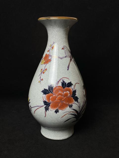 【中国古玩】粉彩 花鳥文 貫入 瓢型 花瓶 大清乾隆年 骨董 唐物 陶磁器 旧家蔵出 中国 貫入花瓶 花卉花鳥図 飾壺 古美術 < インテリア/ライフ 【中国古玩】粉彩 花鳥文 貫入 瓢型 花瓶 大清乾隆年 骨董 唐物 陶磁器 旧家蔵出 中国 貫入花瓶 花卉花鳥図 飾壺 古美術 < インテリア/ライフの