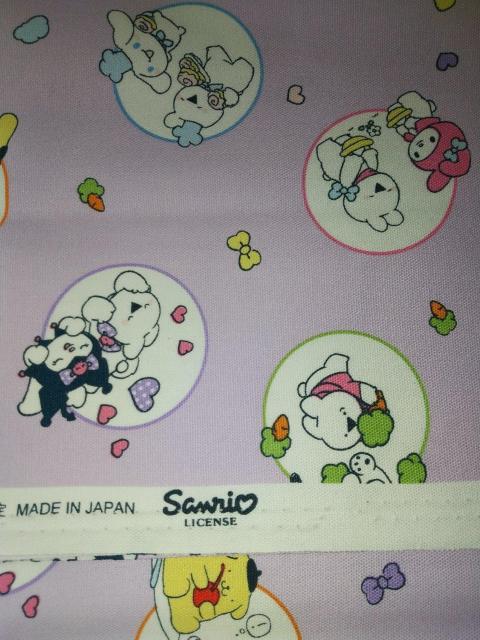 サンリオ×すこぶる動くウサギ コラボオックス生地 約108cm×50cm < ペット/手芸/園芸 サンリオ×すこぶる動くウサギ コラボオックス生地 約108cm×50cm < ペット/手芸/園芸の