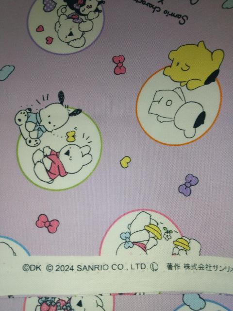 サンリオ×すこぶる動くウサギ コラボオックス生地 約108cm×50cm < ペット/手芸/園芸 サンリオ×すこぶる動くウサギ コラボオックス生地 約108cm×50cm < ペット/手芸/園芸の