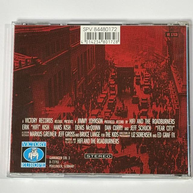 HiFi & The Roadburners / Fear City �� CD/DVD/�r�f�I�� 