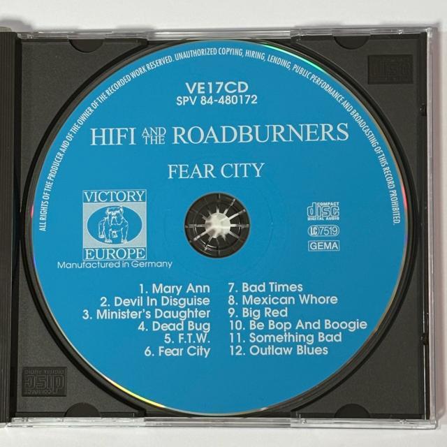 HiFi & The Roadburners / Fear City �� CD/DVD/�r�f�I�� 