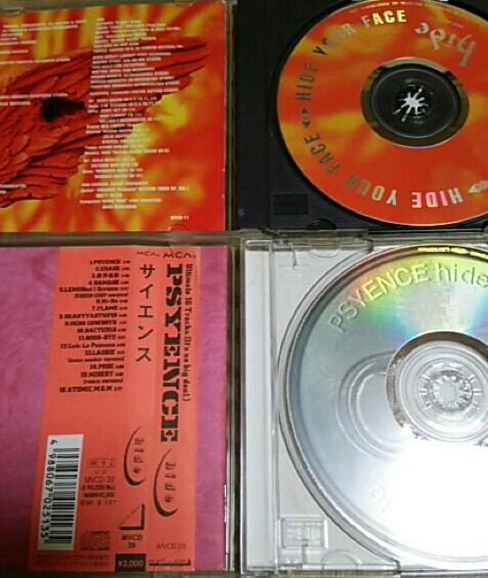 CD2枚 hide(X-JAPAN) HIDE YOUR FACE PSYENCE < タレントグッズ  CD2枚 hide(X-JAPAN) HIDE YOUR FACE PSYENCE < タレントグッズの