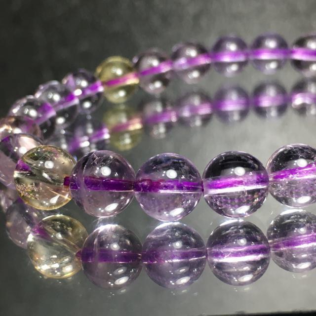 《No.255》天然石アメジストシトリン < 女性アクセサリー/時計  《No.255》天然石アメジストシトリン  < 女性アクセサリー/時計の