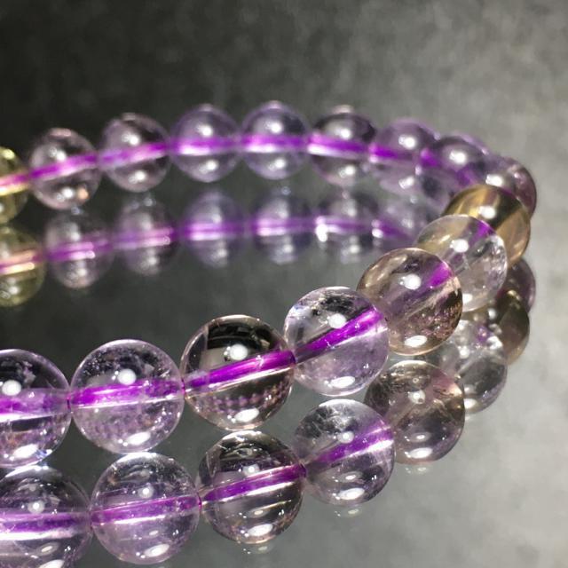 《No.255》天然石アメジストシトリン < 女性アクセサリー/時計  《No.255》天然石アメジストシトリン < 女性アクセサリー/時計の