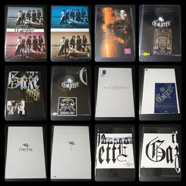 レア★the GazettE ガゼット【限定】パンフレット6冊&限定ステッカールキ/直筆サインプリント < タレントグッズ  レア★the GazettE ガゼット【限定】パンフレット6冊&限定ステッカールキ/直筆サインプリント < タレントグッズの