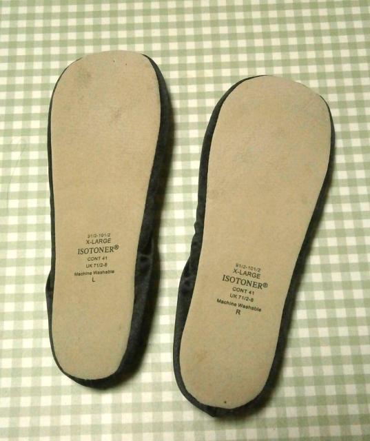◆isotoner アイソトナー ルームシューズ スリッパ 中古品 X-LARGE < 女性ファッション  ◆isotoner アイソトナー ルームシューズ スリッパ 中古品 X-LARGE < 女性ファッションの