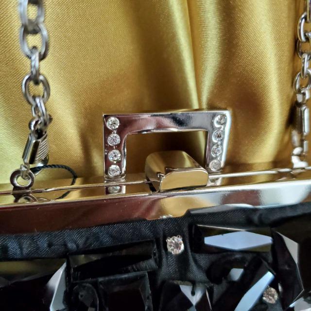 込み★定¥9.500★ブロックストーン使い!がま口2wayパーティーバック★ < 女性ファッション 込み★定¥9.500★ブロックストーン使い!がま口2wayパーティーバック★ < 女性ファッションの