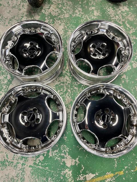 7071915)AMEシャレンディッシュメッキ深リムコンパクトカーサイズ17インチ7.5J8J+29ホイールのみ4本セット送料無料 < 自動車/バイク 7071915)AMEシャレンディッシュメッキ深リムコンパクトカーサイズ17インチ7.5J8J+29ホイールのみ4本セット送料無料 < 自動車/バイク