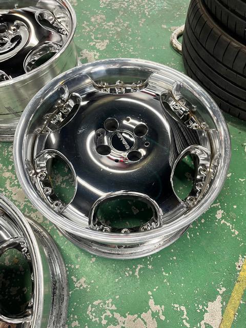 7071915)AMEシャレンディッシュメッキ深リムコンパクトカーサイズ17インチ7.5J8J+29ホイールのみ4本セット送料無料 < 自動車/バイク 7071915)AMEシャレンディッシュメッキ深リムコンパクトカーサイズ17インチ7.5J8J+29ホイールのみ4本セット送料無料 < 自動車/バイク