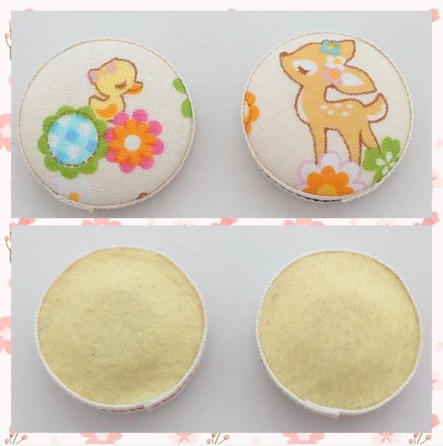 ハンドメイド♪くるみボタンマグネット『レトロアニマル2個セット』アヒル&バンビ < ペット/手芸/園芸  ハンドメイド♪くるみボタンマグネット『レトロアニマル2個セット』アヒル&バンビ < ペット/手芸/園芸の