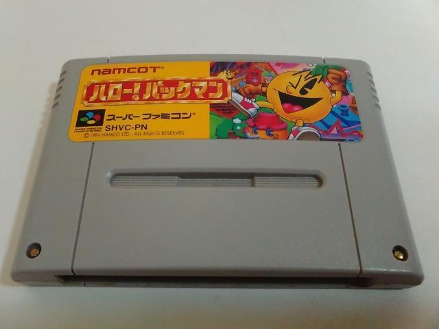 SFC/【5本迄送料180円!!】ハロー!パックマン≪匿名らくらく定額便≫〈メンテ済み♪〉【ソフトのみ】↓ご落札価格↓ < ゲーム本体/ソフト  SFC/【5本迄送料180円!!】ハロー!パックマン≪匿名らくらく定額便≫〈メンテ済み♪〉【ソフトのみ】↓ご落札価格↓  < ゲーム本体/ソフトの