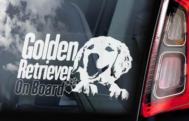 ◆ゴールデンレトリバー D 外張り カーステッカー 185×100mm 外貼り カー ステッカー 車 ウインドウシール 犬 < 自動車/バイク ◆ゴールデンレトリバー D 外張り カーステッカー 185×100mm 外貼り カー ステッカー 車 ウインドウシール 犬 < 自動車/バイク
