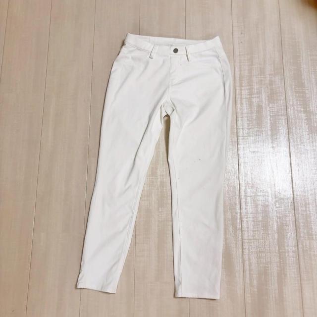 ◆UNIQLO/ユニクロ◆ウルトラストレッチクロップドレギンスパンツ★ホワイトS*秋コーデ♪ < ブランド  ◆UNIQLO/ユニクロ◆ウルトラストレッチクロップドレギンスパンツ★ホワイトS*秋コーデ♪  < ブランドの