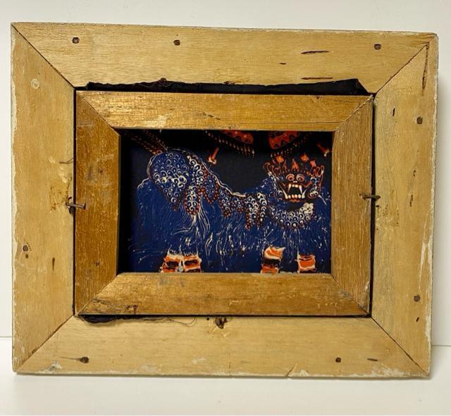 伝統工芸 琉球紅型 額縁 壁掛け絵 沖縄 レア コレクション < インテリア/ライフ  伝統工芸 琉球紅型 額縁 壁掛け絵 沖縄 レア コレクション < インテリア/ライフの