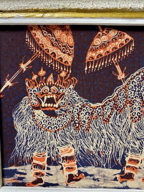 伝統工芸 琉球紅型 額縁 壁掛け絵 沖縄 レア コレクション < インテリア/ライフ  伝統工芸 琉球紅型 額縁 壁掛け絵 沖縄 レア コレクション < インテリア/ライフの