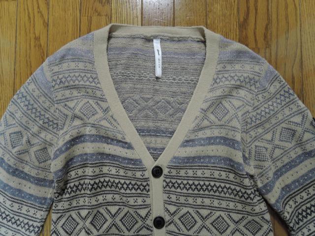 glamb グラム ノルディック柄 カーディガン 1 薄手 アクリル ニット KNIT CARDIGAN < ブランド glamb グラム ノルディック柄 カーディガン 1 薄手 アクリル ニット KNIT CARDIGAN < ブランドの