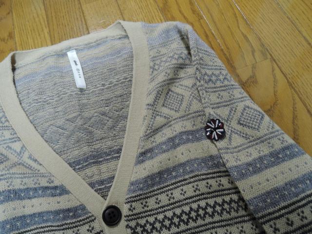 glamb グラム ノルディック柄 カーディガン 1 薄手 アクリル ニット KNIT CARDIGAN < ブランド glamb グラム ノルディック柄 カーディガン 1 薄手 アクリル ニット KNIT CARDIGAN < ブランドの
