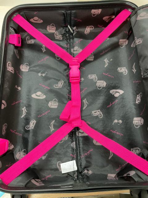 VIVA YOU ビバユー ピンクハート柄 キャリーケース < レジャー/スポーツ VIVA YOU ビバユー ピンクハート柄 キャリーケース < レジャー/スポーツの