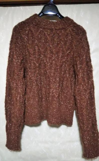 URBAN RESEARCH UR lab. ケーブル編クルーネックニット ブラウン レディース長袖ニット メランジニット < ブランド URBAN RESEARCH UR lab. ケーブル編クルーネックニット ブラウン レディース長袖ニット メランジニット < ブランドの