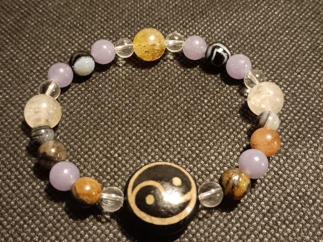 強力です。レア珠。「陰陽の調和」一点物です。 < 女性アクセサリー/時計 強力です。レア珠。「陰陽の調和」一点物です。 < 女性アクセサリー/時計の