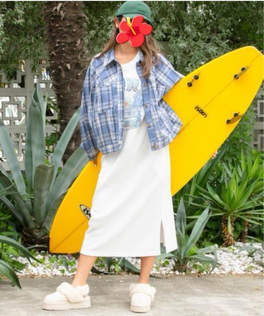 サーフィンテーマ ロングワンピース ケイトリンワンピース【SURF&Palms】 < 女性ファッション サーフィンテーマ ロングワンピース ケイトリンワンピース【SURF&Palms】 < 女性ファッションの