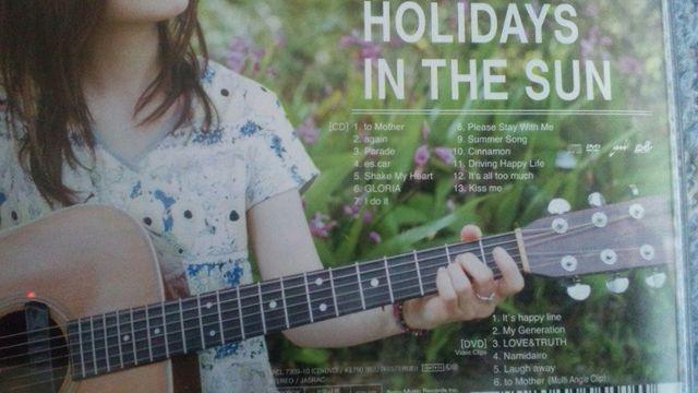 激安!超レア!☆YUI/HOLIDAYS IN THE SUN☆初回盤/CD+DVD帯付き! < タレントグッズ  激安!超レア!☆YUI/HOLIDAYS IN THE SUN☆初回盤/CD+DVD帯付き! < タレントグッズの