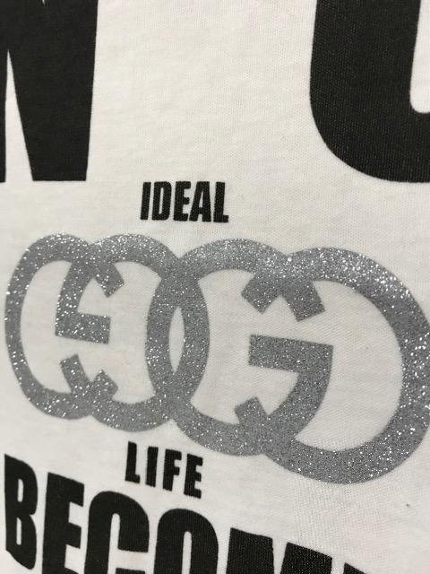 ☆新品未使用☆薄手PARKGIRLN°6ロゴ入りラメ付きTシャツ < 女性ファッション  ☆新品未使用☆薄手PARKGIRLN°6ロゴ入りラメ付きTシャツ < 女性ファッションの