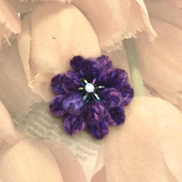 ハンドメイド♪かぎ針編みお花のモチーフ < 女性ファッション  ハンドメイド♪かぎ針編みお花のモチーフ  < 女性ファッションの