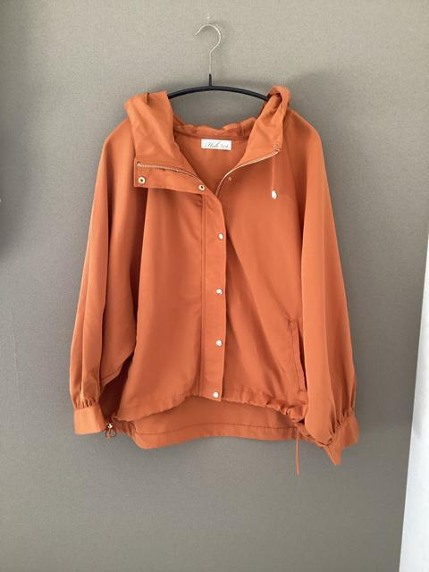 Hok trish マウンテンパーカー オレンジ M < 女性ファッション Hok trish マウンテンパーカー オレンジ M < 女性ファッションの