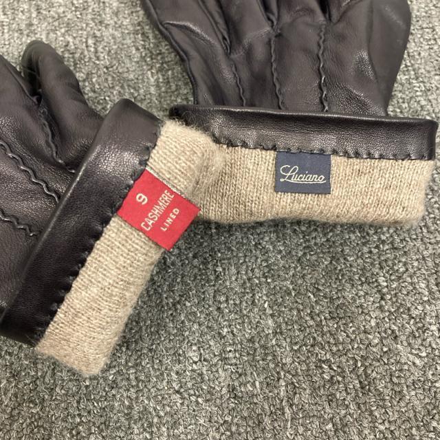 即決 Luciano CASHMERE カシミヤ 手袋 グローブ < 男性ファッション  即決 Luciano CASHMERE カシミヤ 手袋 グローブ < 男性ファッションの