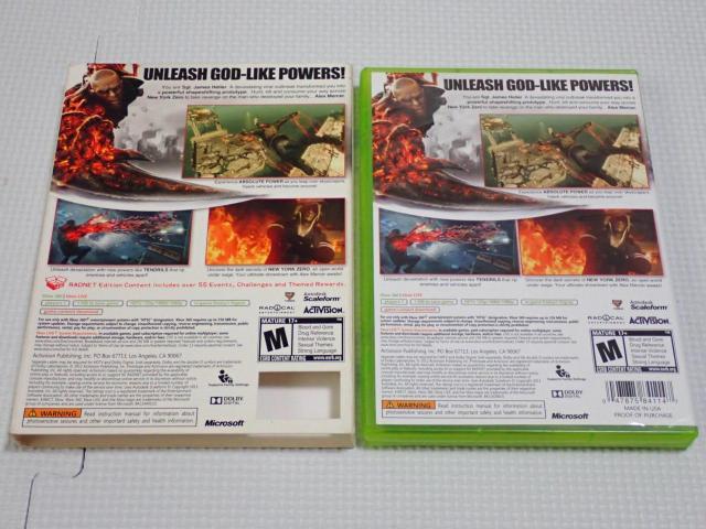 xbox360PROTOTYPE 2 CO kĔ X[uP[Xt  Q[{/\tg 