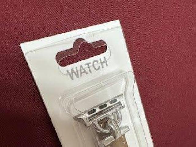 Apple Watch バンド 合皮 38/40/41mm ライトブラウン+シルバー < 女性アクセサリー/時計 Apple Watch バンド 合皮 38/40/41mm ライトブラウン+シルバー < 女性アクセサリー/時計の