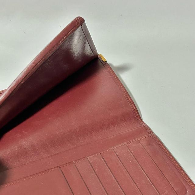 Cartier カルティエ マストライン レザー 二つ折り 長財布 ウォレット 札入れ カード入れ メンズ ボルドー < ブランド Cartier カルティエ マストライン レザー 二つ折り 長財布 ウォレット 札入れ カード入れ メンズ ボルドー < ブランドの